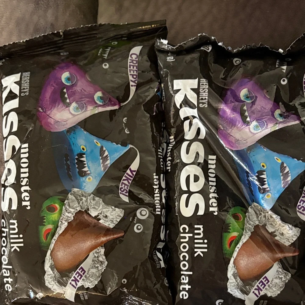 $$SALE$$ Wednesday Halloween Cookies & Creme Cereal Packs, and Hershey Kisses